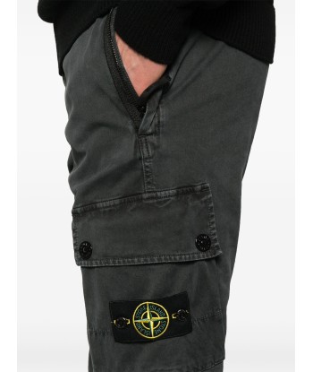 Stone Island - pantalon cargo slim gris anthracite Les magasins à Paris