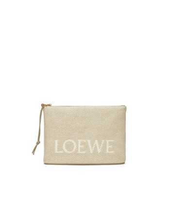 LOEWE - Pochette zippée en jacquard de l' environnement