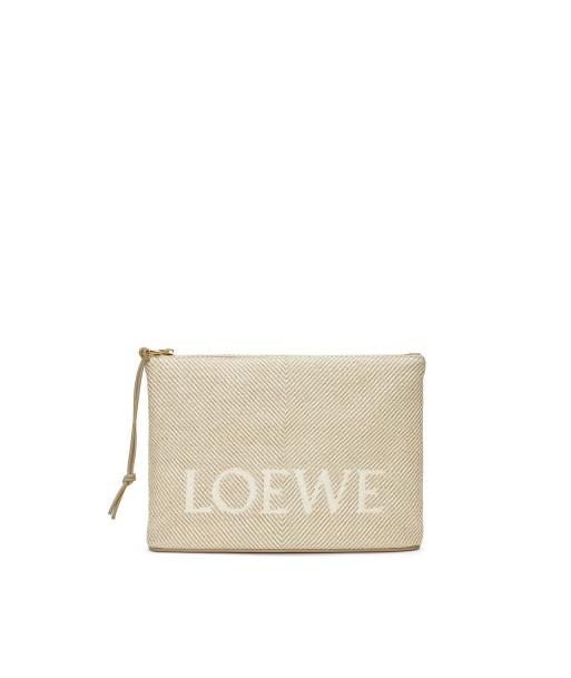 LOEWE - Pochette zippée en jacquard de l' environnement