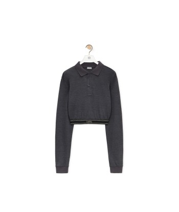 LOEWE - LONG SLEEVE CROPPED POLO online