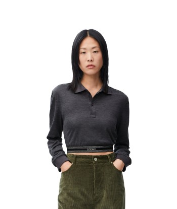 LOEWE - LONG SLEEVE CROPPED POLO online