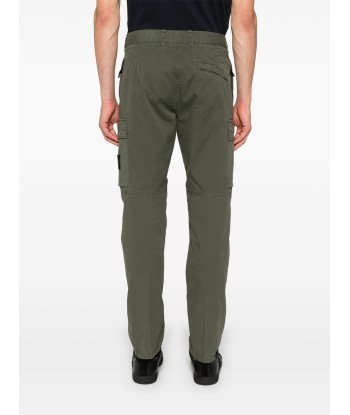 Stone Island - Pantalon cargo regular tapered kaki meilleur choix