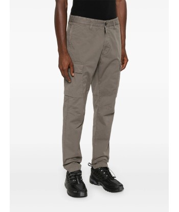 Stone Island - Pantalon cargo regular tapered dove grey Amélioration de cerveau avec