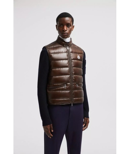 MONCLER - DOUDOUNE SANS MANCHES GUI MARRON prix pour 