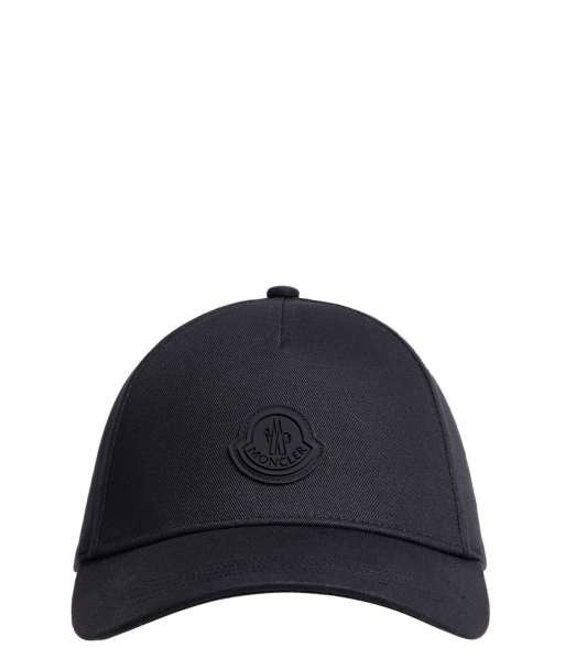 MONCLER - CASQUETTE NOIRE LOGO MATTE BLACK Voir les baskets