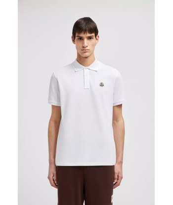 MONCLER - POLO CLASSIQUE BLANC Les êtres humains sont 