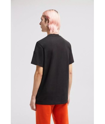 MONCLER - T-SHIRT NOIR LOGO PIXEL acheter