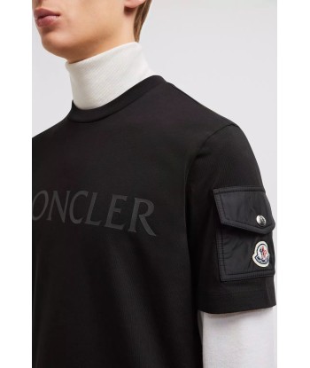 MONCLER - T-SHIRT À POCHE LATÉRALE Paris Déstockage Promo