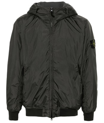 STONE ISLAND - VESTE A CAPUCHE CRINKLE 50% de réduction en Octobre 2024