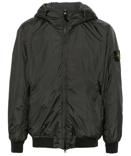 STONE ISLAND - VESTE A CAPUCHE CRINKLE 50% de réduction en Octobre 2024