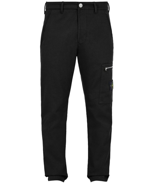 STONE ISLAND - CARGO À POCHES ZIPPÉES NOIR Comparez plus de prix