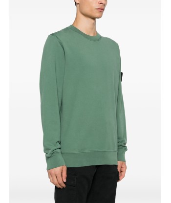 Stone Island - Crewneck vert 50% de réduction en Octobre 2024