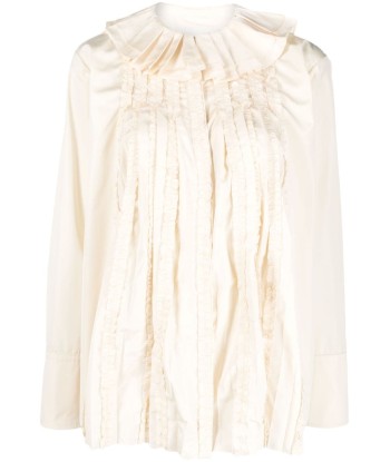 JIL SANDER - Blouse beige ouvre sa boutique