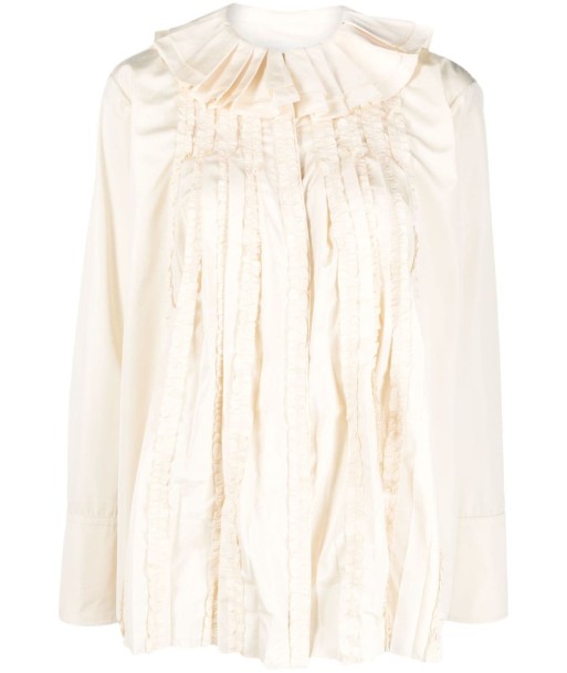 JIL SANDER - Blouse beige ouvre sa boutique