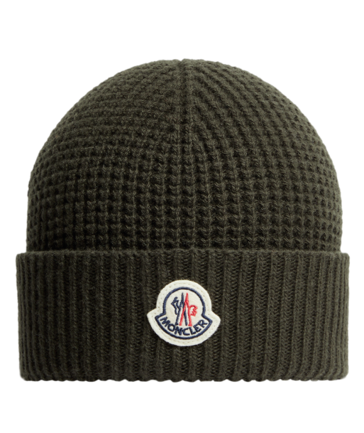 MONCLER - BONNET KHAKI Par le système avancé 