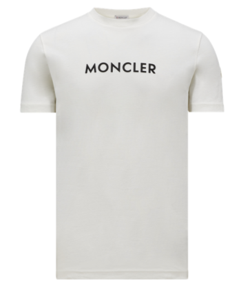 MONCLER - T-SHIRT À LOGO CAOUTCHOUTÉ Faites des économies