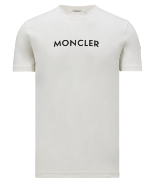 MONCLER - T-SHIRT À LOGO CAOUTCHOUTÉ Faites des économies