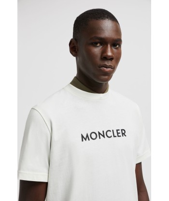 MONCLER - T-SHIRT À LOGO CAOUTCHOUTÉ Faites des économies