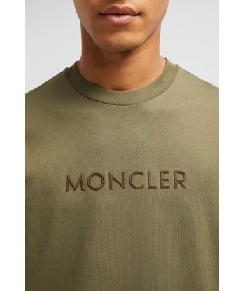 MONCLER - T-SHIRT À LOGO CAOUTCHOUTÉ français