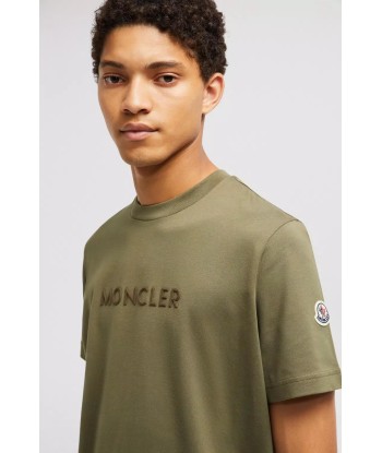 MONCLER - T-SHIRT À LOGO CAOUTCHOUTÉ français