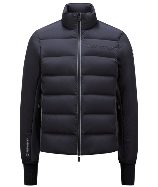 MONCLER GRENOBLE - Doudoune courte Pocol bleu nuit les ligaments