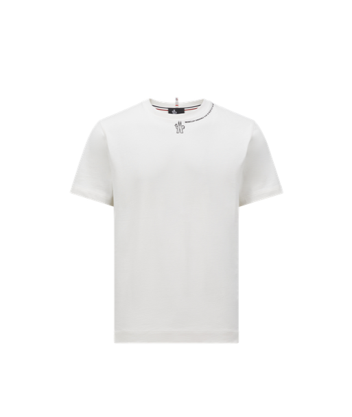 MONCLER GRENOBLE - Tee shirt blanc à motif prix pour 