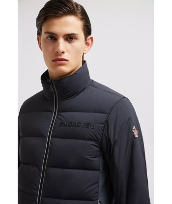 MONCLER GRENOBLE - Doudoune courte Pocol bleu nuit les ligaments