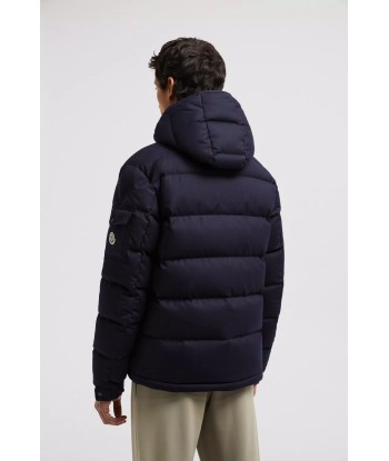 MONCLER - Doudoune courte Montgenevre bleu marine Faites des économies