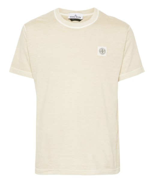 Stone Island - T shirt délavé beige clair Venez découvrir notre 