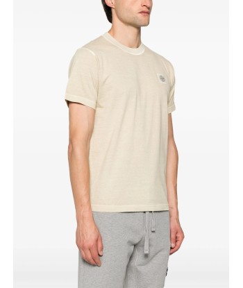 Stone Island - T shirt délavé beige clair Venez découvrir notre 