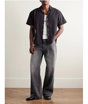 RHUDE - JEAN LARGE GRIS Découvrez la collection