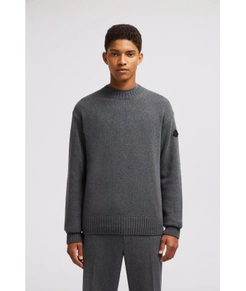 MONCLER - Crewneck gris livraison et retour toujours gratuits