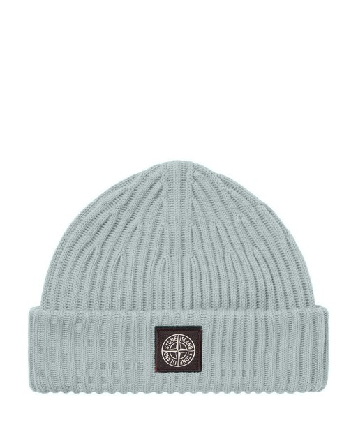 Bonnet en laine Gris clair la chaussure