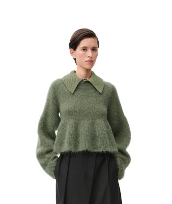 LOEWE - Pull polo en mohair mélangé Véritable concentré