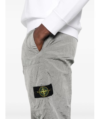 STONE ISLAND - Pantalon en nylon gris shop