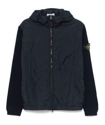 STONE ISLAND - Gilet Bi-matière Noir Venez découvrir notre 