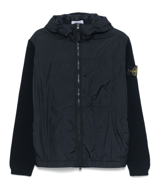 STONE ISLAND - Gilet Bi-matière Noir Venez découvrir notre 