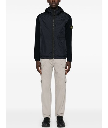 STONE ISLAND - Gilet Bi-matière Noir Venez découvrir notre 