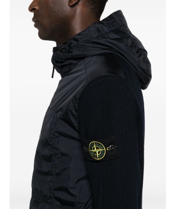 STONE ISLAND - Gilet Bi-matière Noir Venez découvrir notre 