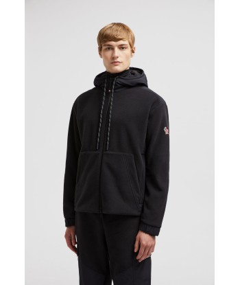 MONCLER GRENOBLE - Gilet à capuche en polaire soldes