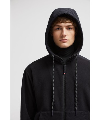 MONCLER GRENOBLE - Gilet à capuche en polaire soldes