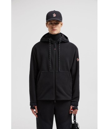 MONCLER GRENOBLE - Gilet à capuche en polaire soldes