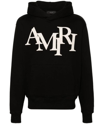 AMIRI hoodie Staggered à patch logo vous aussi creer 