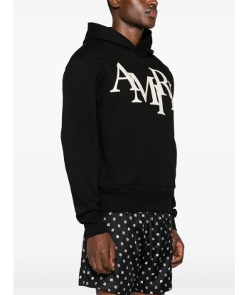 AMIRI hoodie Staggered à patch logo vous aussi creer 