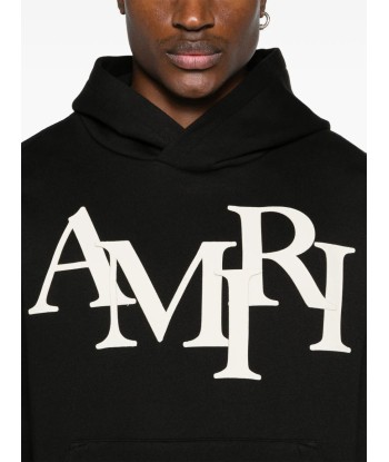 AMIRI hoodie Staggered à patch logo vous aussi creer 