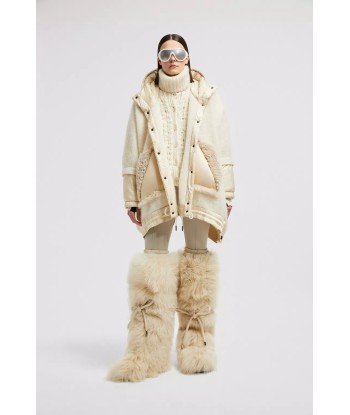 MONCLER - Cape en laine, alpaga et mohair Les êtres humains sont 