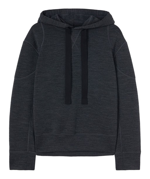 JIL SANDER - Hoodie en laine à lien de resserrage Profitez des Offres !