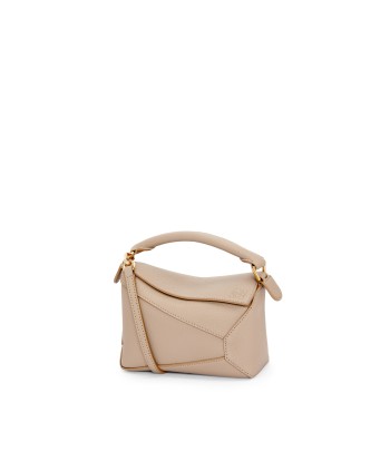 LOEWE - Mini sac Puzzle en cuir de veau grainé souple Les êtres humains sont 