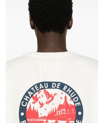 RHUDE - Tee Shirt Château de Rhude 50% de réduction en Octobre 2024