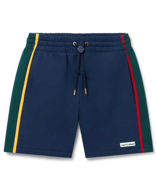 CASABLANCA - Short en coton bleu marine prix